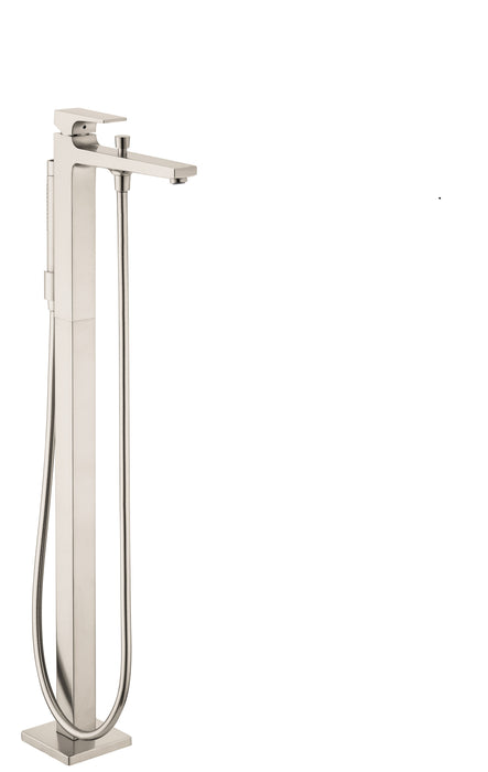 Hansgrohe Metropol Freestanding Tub Filler Trim with Lever Handle and 1.75 GPM Handshower