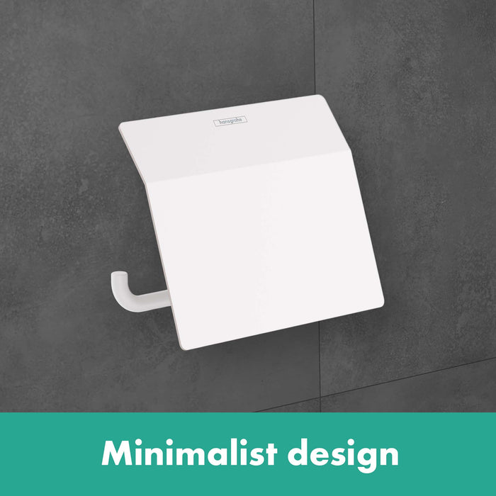 hansgrohe AddStoris Toilet Paper Holder with Cover