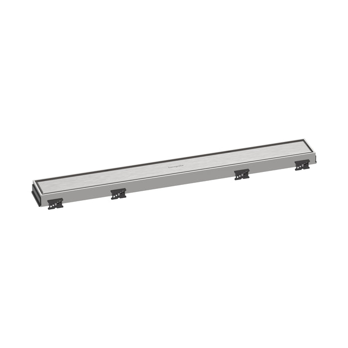 hansgrohe RainDrain Match Trim 23 5/8" with Height Adjustable Frame
