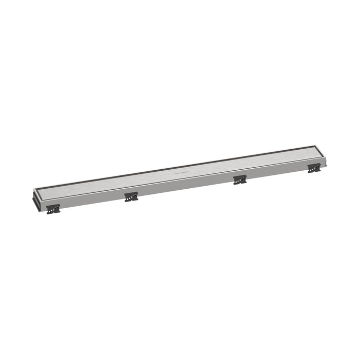 hansgrohe RainDrain Match Trim 27 5/8" with Height Adjustable Frame