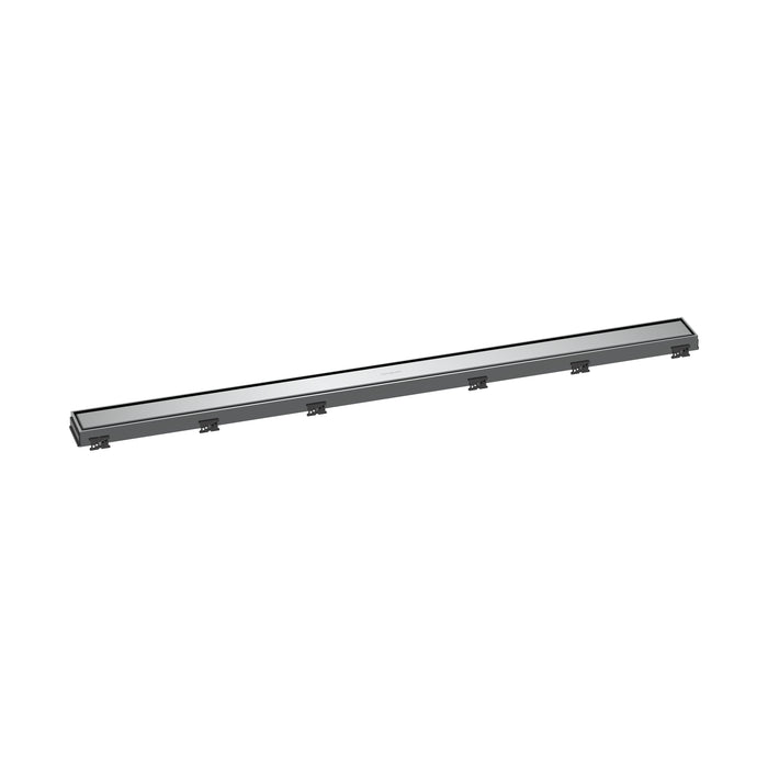 hansgrohe RainDrain Match Trim 39 3/8" with Height Adjustable Frame