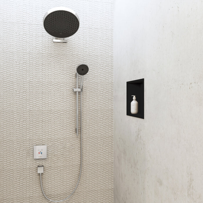 Hansgrohe XtraStoris Original Wall Niche with Integrated Frame 12"x 12"x 4"