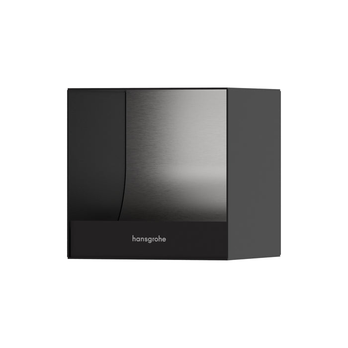 hansgrohe XtraStoris Original Recessed Toilet Paper Holder 6"x 6"x 5.5"