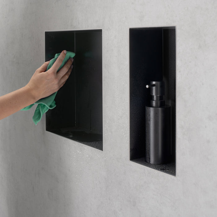 Hansgrohe XtraStoris Minimalistic Wall Niche with Open Frame 12"x 12"x 4"