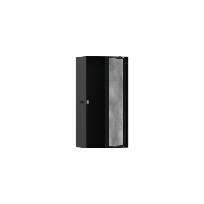 hansgrohe XtraStoris Rock Wall Niche with Tileable Door 12"x 6"x 4"