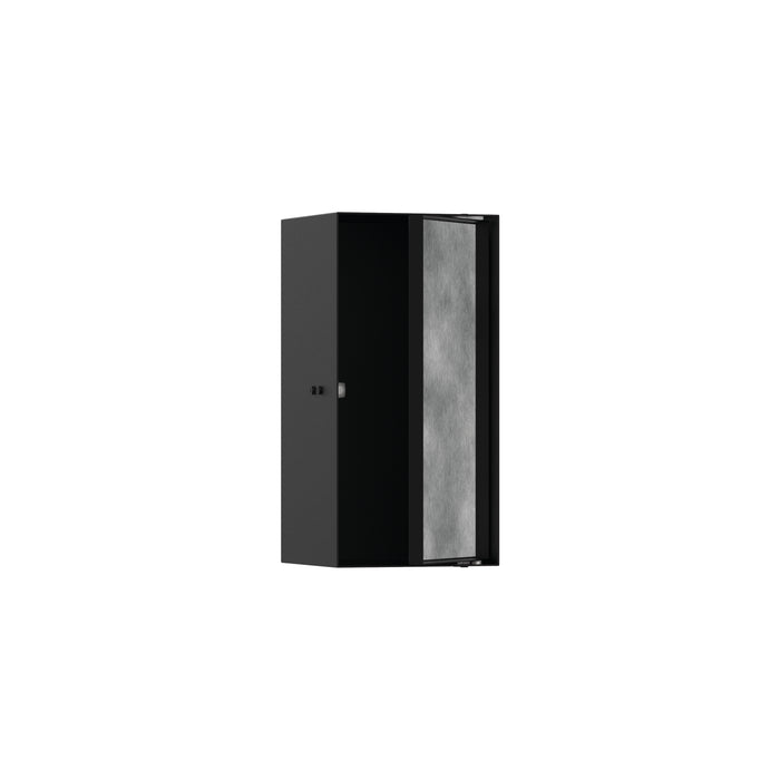 hansgrohe XtraStoris Rock Wall Niche with Tileable Door 12"x 6"x 5.5"