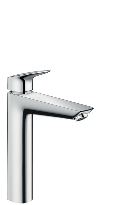 hansgrohe Logis Single-Hole Faucet 190 with Pop-Up Drain, 1.2 GPM