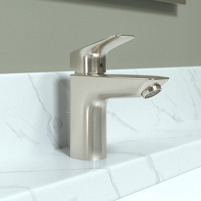 hansgrohe Logis Single-Hole Faucet 100 with Pop-Up Drain, 1.2 GPM