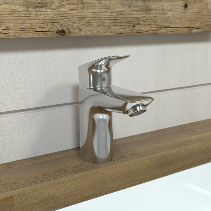 hansgrohe Logis Single-Hole Faucet 100, 1.0 GPM