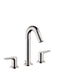 Hansgrohe Logis Widespread Faucet 150 with Pop-Up Drain, 1.2 GPM