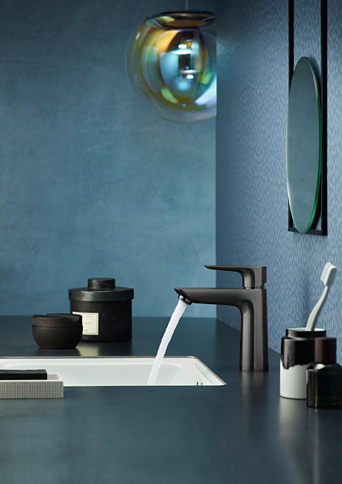 Hansgrohe Talis E Single-Hole Faucet 110 with Pop-Up Drain, 1.2 GPM