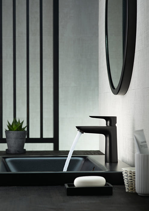 Hansgrohe Talis E Single-Hole Faucet 110 with Pop-Up Drain, 1.2 GPM