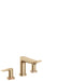 Hansgrohe Talis E Widespread Faucet 150 with Pop-Up Drain, 1.2 GPM