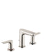 Hansgrohe Talis E Widespread Faucet 150 with Pop-Up Drain, 1.2 GPM