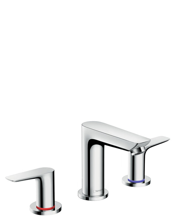 Hansgrohe Talis E Widespread Faucet 150 with Pop-Up Drain, 1.2 GPM