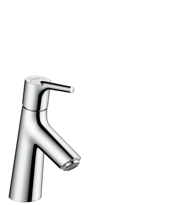 Hansgrohe Talis S Single-Hole Faucet 80 with Pop-Up Drain, 1.2 GPM
