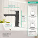 Hansgrohe Rebris S Single-Hole Faucet 110 with Pop-Up Drain, 1.2 GPM