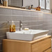 Hansgrohe Rebris E Single-Hole Faucet 110 with Pop-Up Drain, 1.2 GPM
