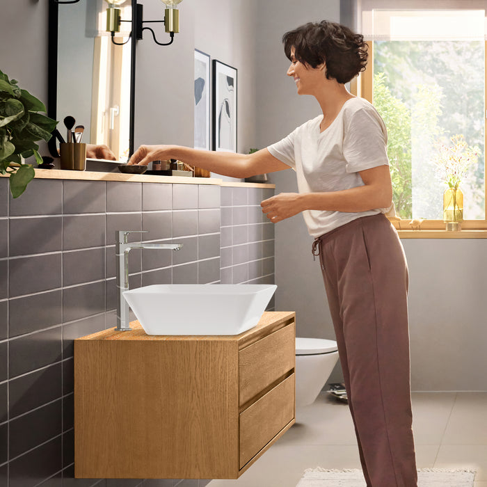 hansgrohe Rebris E Single-Hole Faucet 240, 1.2 GPM
