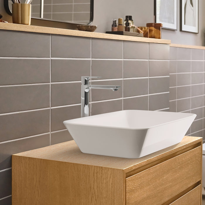hansgrohe Rebris E Single-Hole Faucet 240, 1.2 GPM