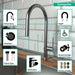 Hansgrohe Talis N HighArc Kitchen Faucet, O-Style 2-Spray Pull-Down, 1.75 GPM