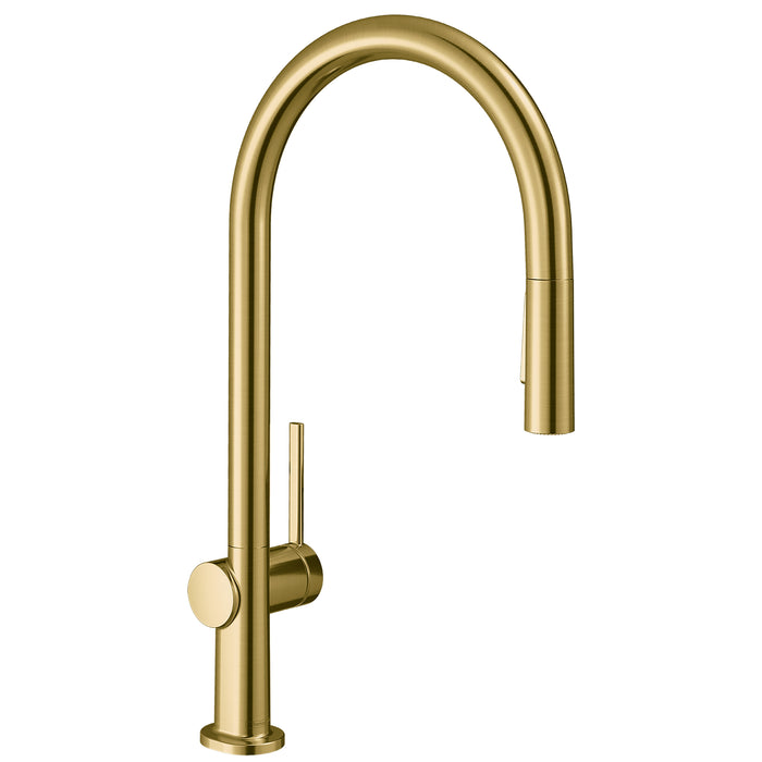 Hansgrohe Talis N HighArc Kitchen Faucet, O-Style 2-Spray Pull-Down, 1.75 GPM