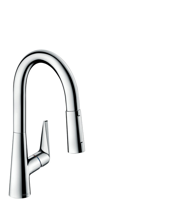 hansgrohe Talis S Prep Kitchen Faucet, 2-Spray Pull-Down, 1.75 GPM