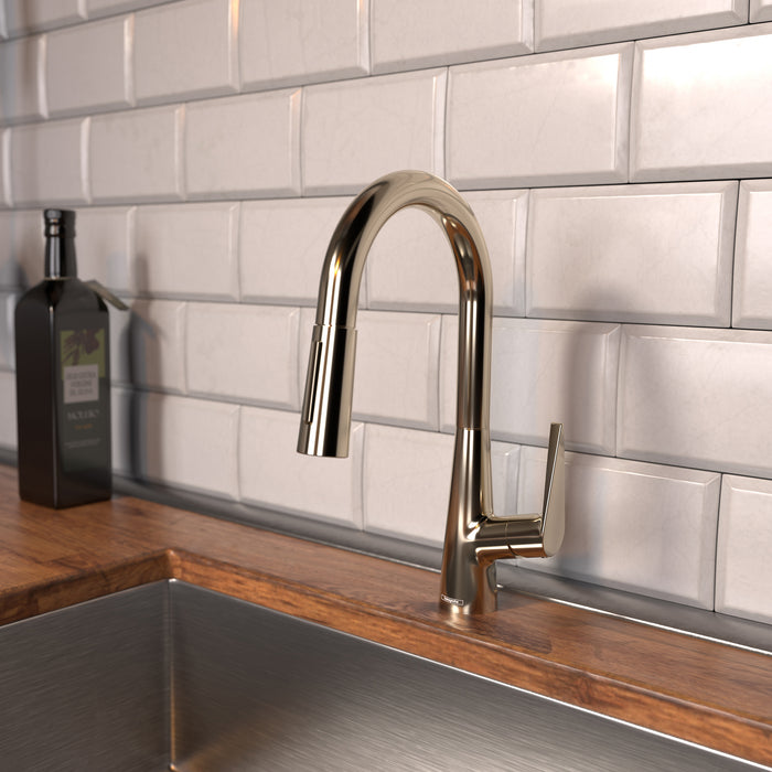 hansgrohe Talis S Prep Kitchen Faucet, 2-Spray Pull-Down, 1.75 GPM