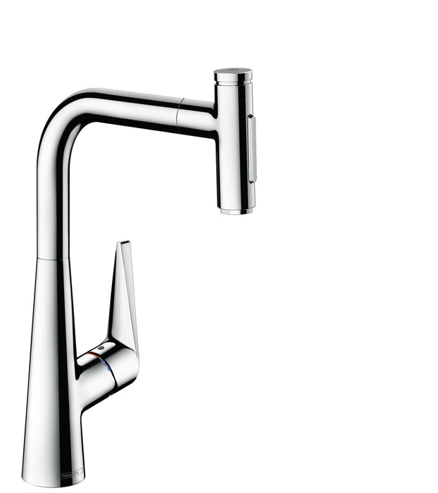 hansgrohe Talis Select S HighArc Kitchen Faucet, 2-Spray Pull-Out, 1.75 GPM