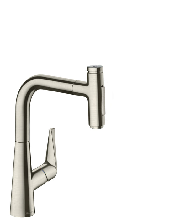 hansgrohe Talis Select S Prep Kitchen Faucet, 2-Spray Pull-Out, 1.75 GPM