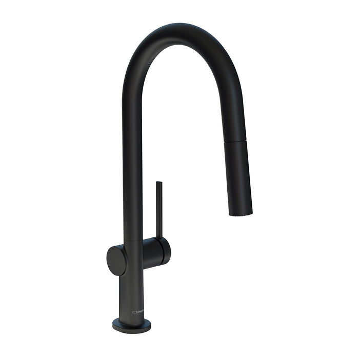 Hansgrohe Talis N HighArc Kitchen Faucet, A-Style 2-Spray Pull-Down, 1.75 GPM