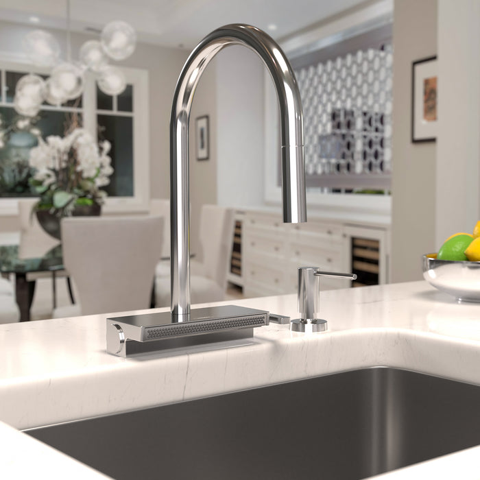 hansgrohe Aquno Select HighArc Kitchen Faucet, 3-Spray Pull-Down, 1.75 GPM
