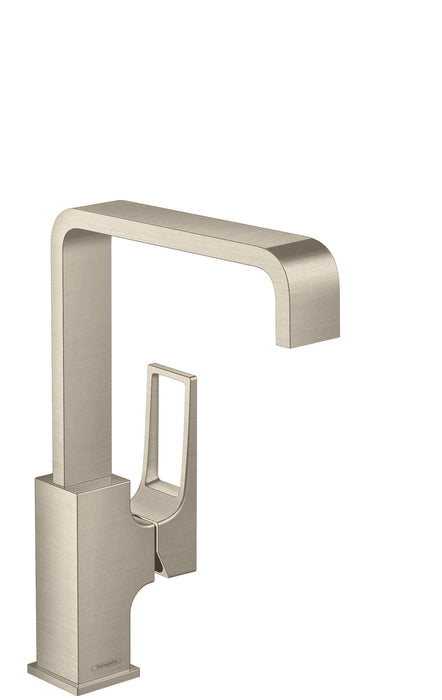 Hansgrohe Metropol Single-Hole Faucet 230 with Loop Handle and Swivel Spout, 1.2 GPM