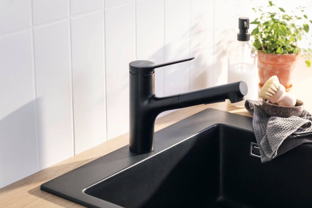 hansgrohe Zesis Kitchen Faucet 2-Spray, Pull-Out, 1.75 GPM