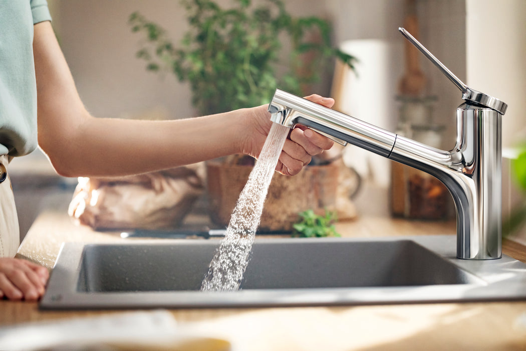 hansgrohe Zesis Kitchen Faucet 2-Spray, Pull-Out, 1.5 GPM
