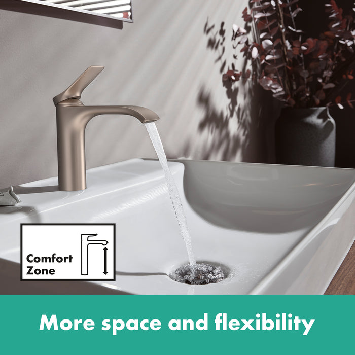 hansgrohe Vivenis Single-hole Faucet 110 with Pop-Up Drain, 1.2 GPM