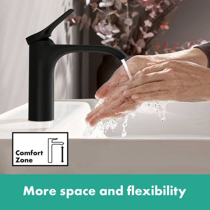 hansgrohe hansgrohe Vivenis Single-hole Faucet 210 with Swivel Spout and Pop-Up Drain, 1.2 GPM