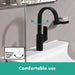 hansgrohe hansgrohe Vivenis Single-hole Faucet 210 with Swivel Spout and Pop-Up Drain, 1.2 GPM