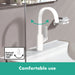 hansgrohe hansgrohe Vivenis Single-hole Faucet 210 with Swivel Spout and Pop-Up Drain, 1.2 GPM