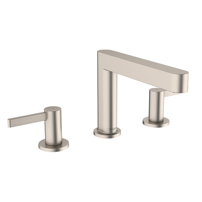 Hansgrohe Finoris Wide-spread Faucet 110 with Pop-up Drain, 1.2 GPM