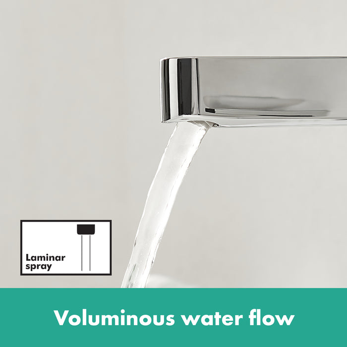 Hansgrohe Finoris Wide-spread Faucet 110 with Pop-up Drain, 1.2 GPM