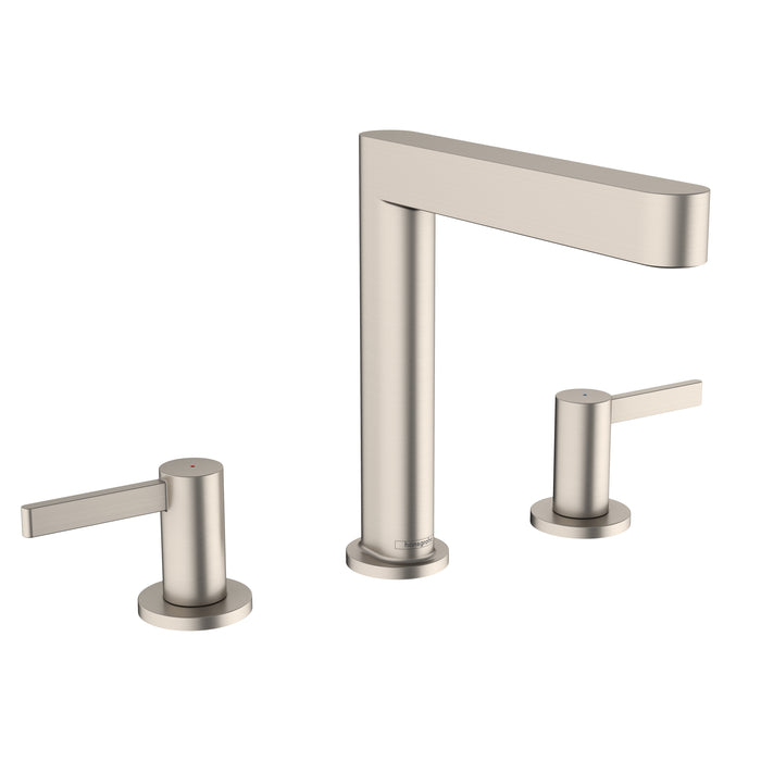 hansgrohe Finoris Wide-spread Faucet 160 with Pop-up Drain, 1.2 GPM