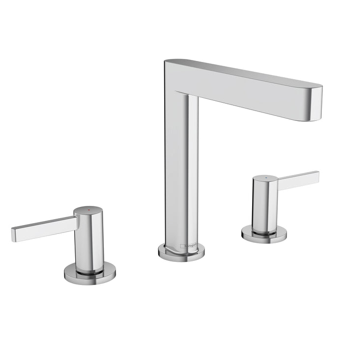 hansgrohe Finoris Wide-spread Faucet 160 with Pop-up Drain, 1.2 GPM