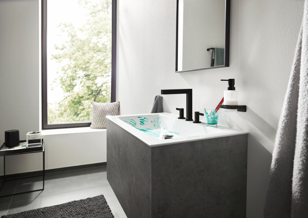 hansgrohe Finoris Wide-spread Faucet 160 with Pop-up Drain, 1.2 GPM