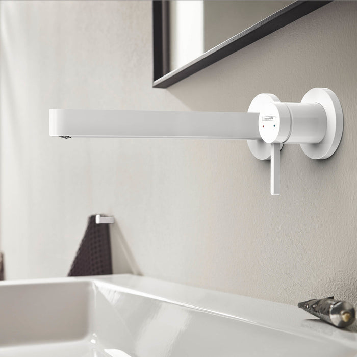 Hansgrohe Finoris Wall-Mounted Single-Handle Faucet Trim, 1.2 GPM