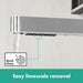 Hansgrohe Finoris Single-Hole Faucet 230 with 2-Spray Pull-Out, 1.2 GPM