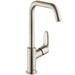 hansgrohe Focus Single-Hole Faucet 240 with Swivel Spout and Pop-Up Drain, 1.2 GPM