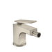 AXOR Citterio Single-Hole Bidet Faucet with Pop-Up Drain- Rhombic Cut, 1.5 GPM