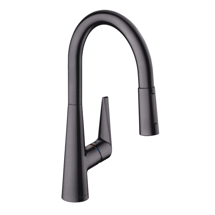 hansgrohe Talis S HighArc Kitchen Faucet, 2-Spray Pull-Down, 1.75 GPM