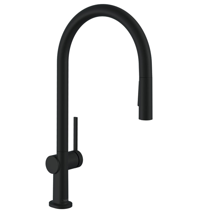 hansgrohe Talis N HighArc Kitchen Faucet, O-Style 2-Spray Pull-Down, 1.75 GPM